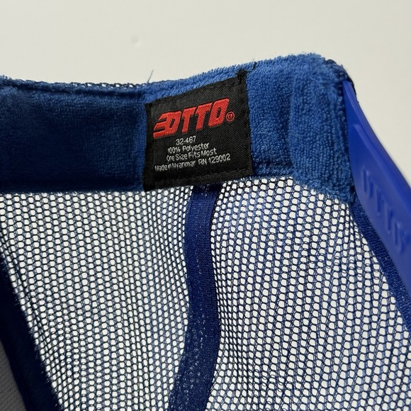 LALO Tequila Branded Trucker Hat - Blue Mesh Adjustable Snapback Cap - Picture 4 of 4